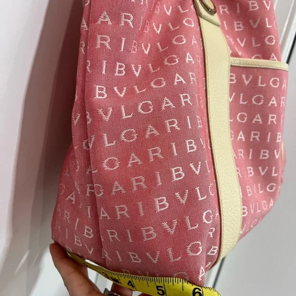 Bvlgari mania red logo tote - Picture 13 of 14